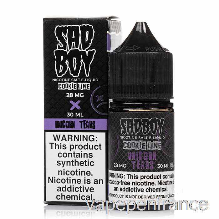Larmes De Licorne - Sels De Sadboy - Stylo Vape 30 Ml 28 Mg